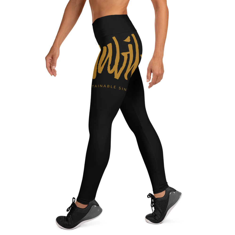 HABIBI-Leggings Schwarz