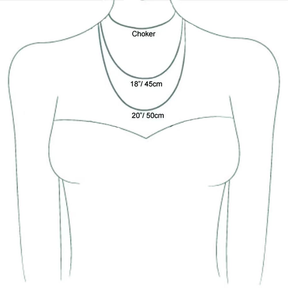 Personalisierte Geburts-Halskette mit deinem Namen