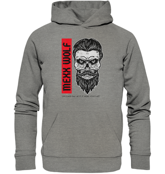 MW Skull (Schwarz) - Organic Hoodie