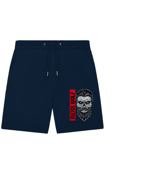 MW Skull (Schwarz) - Organic Jogger Shorts