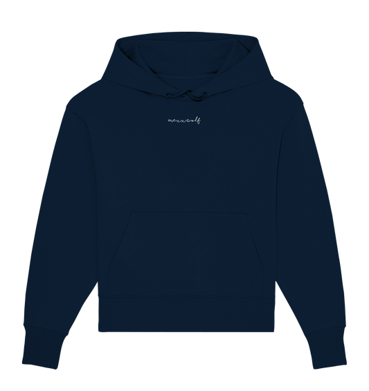 MW Embroidered - Organic Oversize Hoodie (Stick)